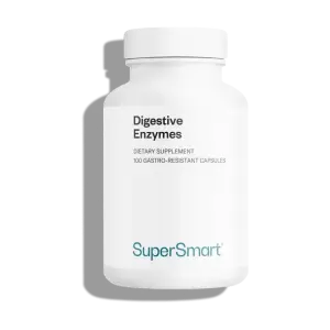 SuperSmart Digestive Enzymes – Dietary Supplement Gastro-Resistant Capsules