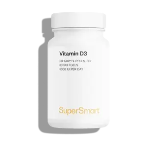 Vitamin D3 5000 IU – Dietary Supplement Softgels