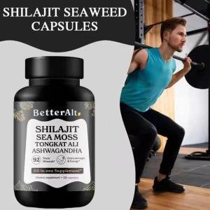 BetterAlt Shilajit Sea Moss Capsules