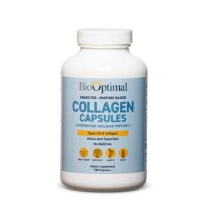 Bioptimal Grass-Fed Pasture-Raised Collagen Capsules