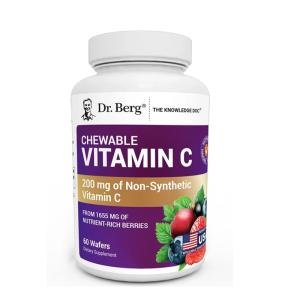 Dr. Berg® Chewable Vitamin C — 200 mg