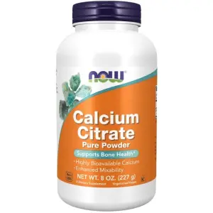 Now Calcium Citrate – Supports Bone Health