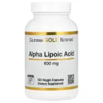 California Gold Nutrition Alpha Lipoic Acid, 600 mg, Veggie Capsules