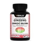 XGold Health Korean Red Panax Ginseng + Ginkgo Biloba