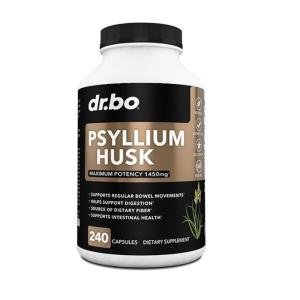 Dr. Bo Psyllium Husk 1450mg Capsules