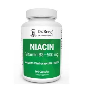Dr. Berg® Niacin (Vitamin B3) 500mg