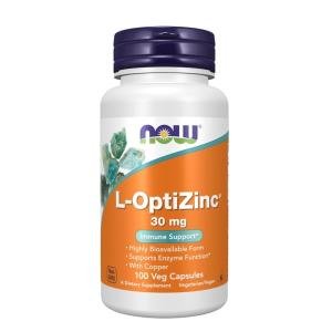 NOW L-OptiZinc 30 mg with Copper