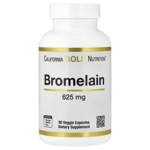 California Gold Nutrition Bromelain, 625 mg, Veggie Capsules