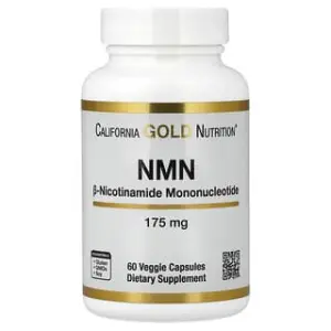 California Gold Nutrition NMN, 175 mg, Veggie Capsules