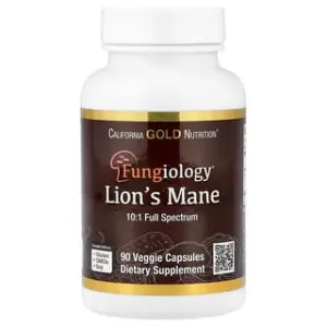 California Gold Nutrition Organic Lion's Mane, Veggie Capsules