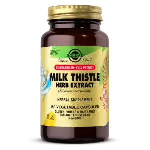 Solgar SFP Milk Thistle Herb Extract Vegetable Capsules