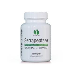 For Long Life Serrapeptase 500,000 SPU