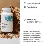 Thorne Vitamin C – With Flavonoids, Dietary Supplement 90 Capsules