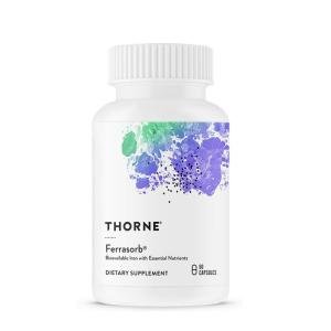 Thorne Ferrasorb® – Bioavailable Iron with Essential Nutrients